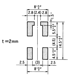 光电开关OS-5002 PCB固定口2mm